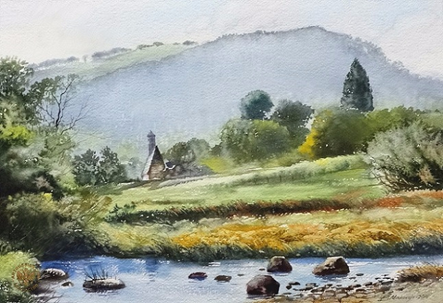 Glendalough.  (645x442, 307Kb)